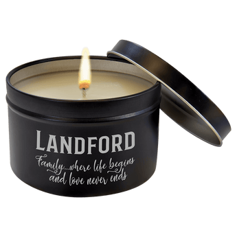 8 oz Metal Tin Candle